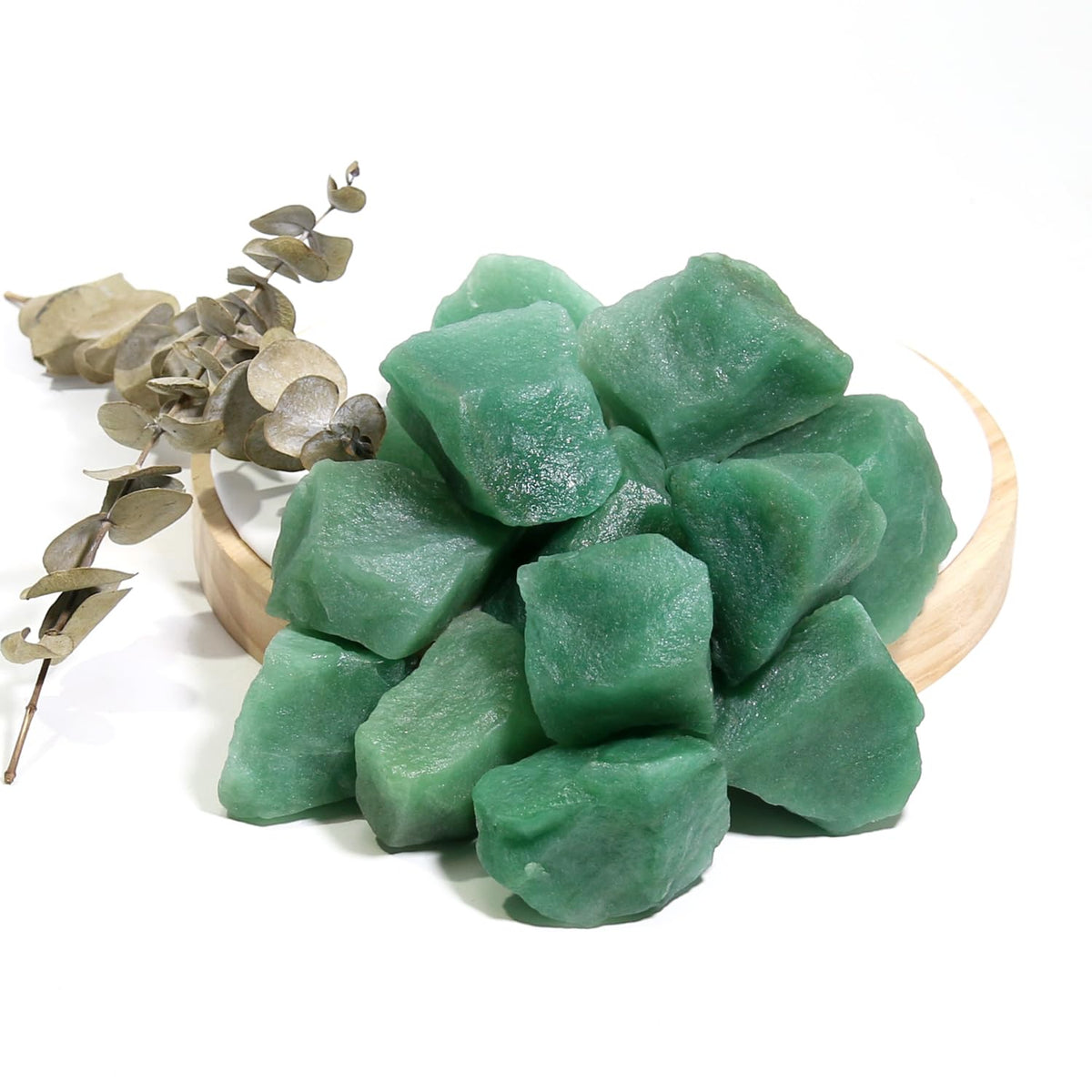 Nvzi Raw Green Aventurine Crystals Bulk, Real Gemstones and Crystals, Rocks and Minerals, Healing Crystals, Quartz Crystals and Healing Stones, Cuarzos Originales De Energia Y Piedras(1LB)