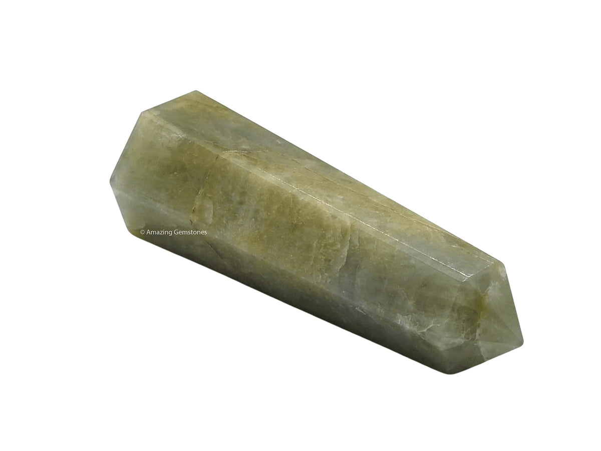 Amazing Gemstone Yellow Aquamarine Crystal Towers - Natural Healing Crystal Point Obelisk for Reiki Healing and Crystal Grid (2" to 3" Inch)