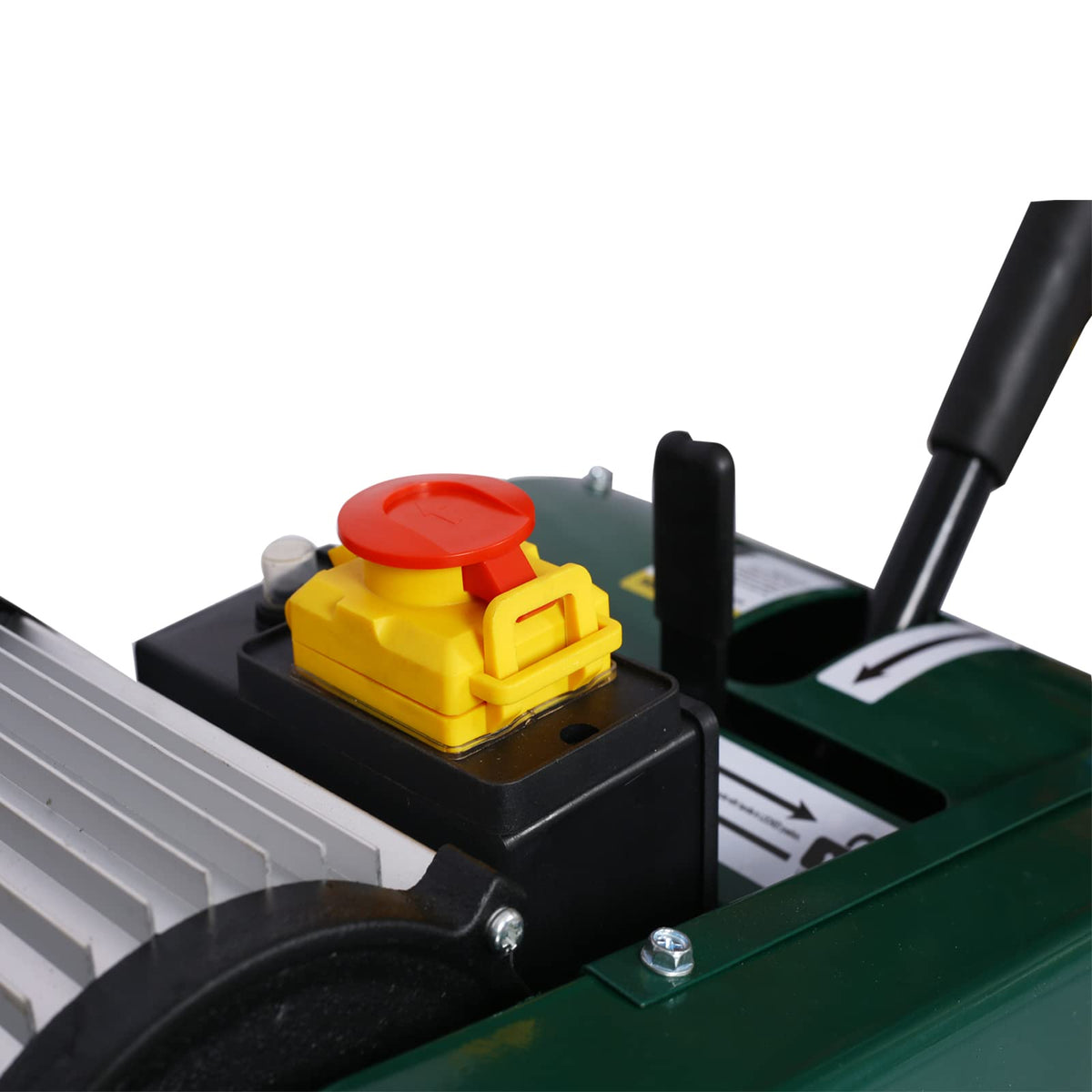 7 Ton Electric Log Splitter, Double Flywheel Log Splitter, 110V 60HZ 2HP 16A, Electric Wood Splitter With Mobile Wheels