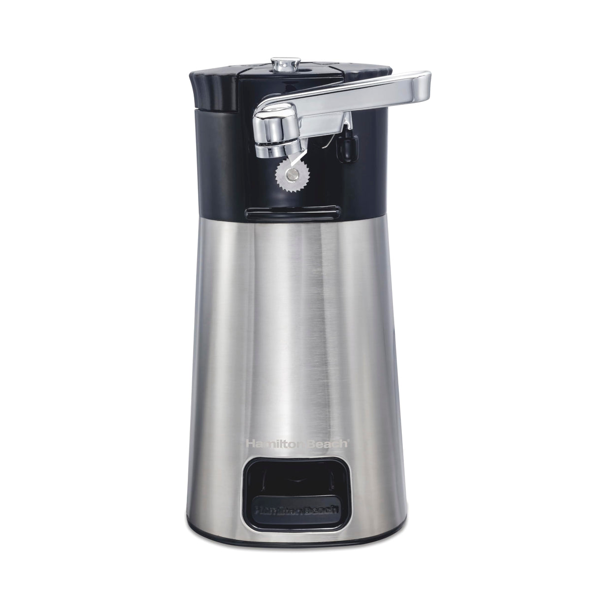 Hamilton Beach OpenStation Electric Automatic Can Opener for Kitchen with Multi Tool and Bottle and Jar Opening Tools, Auto Shutoff, Cord Storage, and Sure Cut Technology, Stainless Steel (76382)