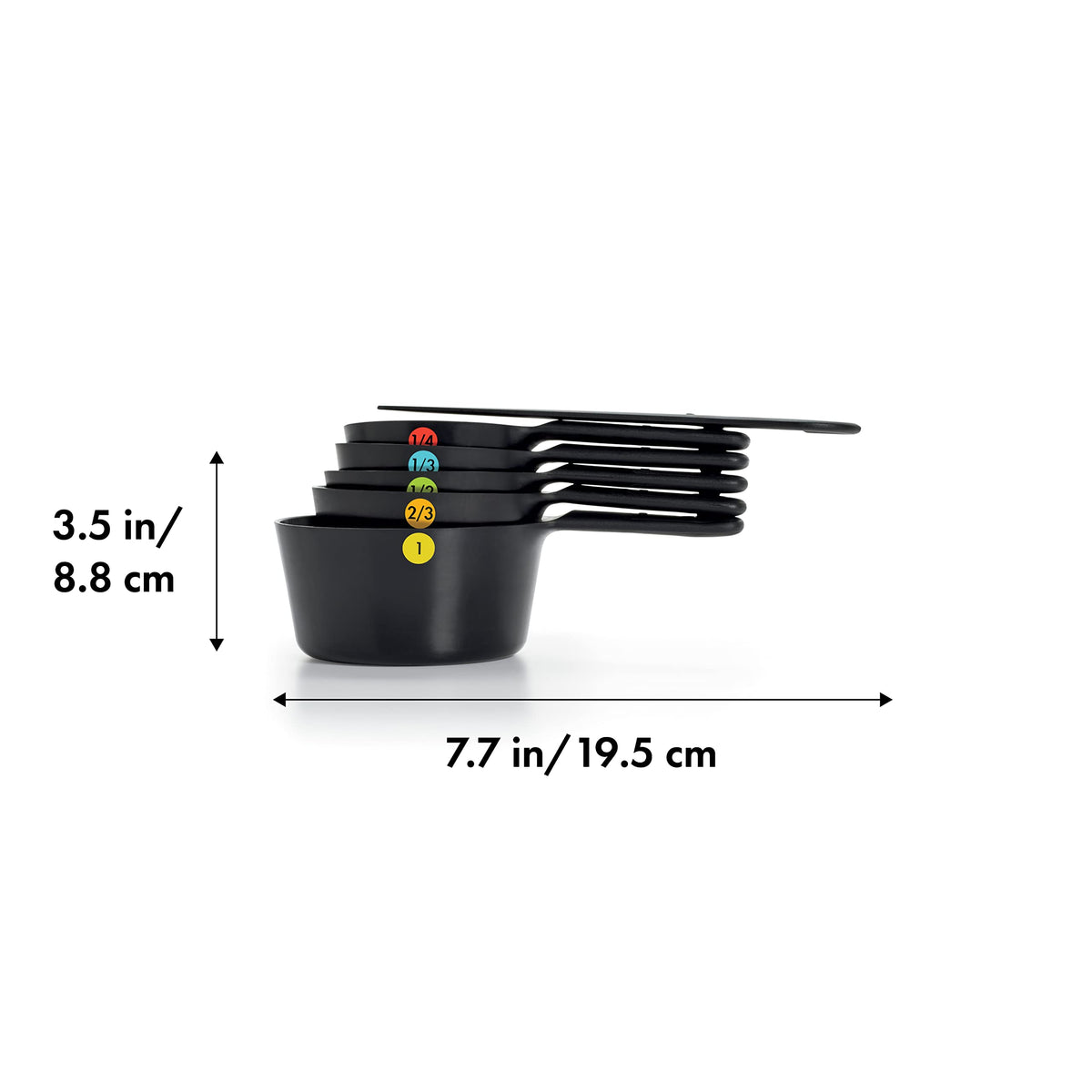 OXO Good Grips 6- Piece Plastic Measuring Cups
