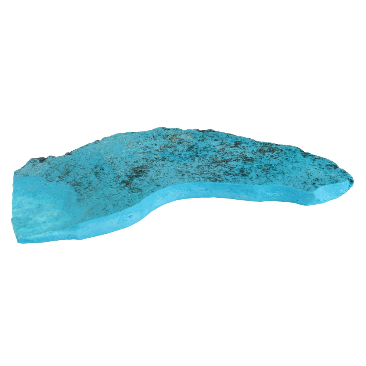 REAL-GEMS Gemstones For Jewelry Making 278.00 Carat Natural Blue Turquoise Slab Crystals and Stones Jewelry Making For Women And Men