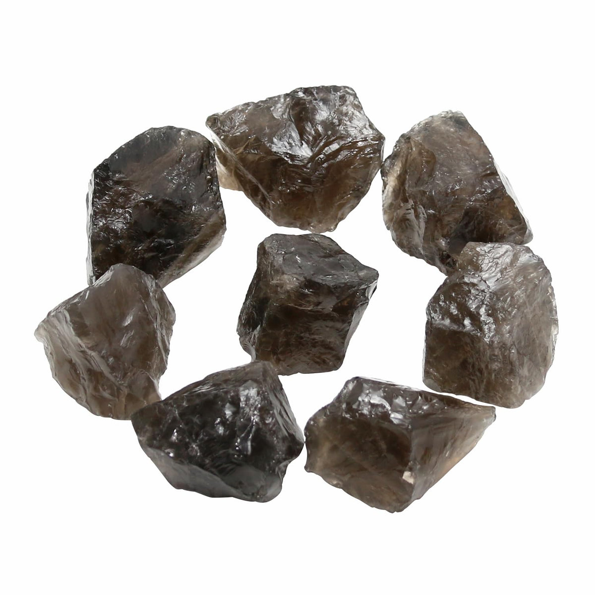 Smoky Quartz Crystals, Bulk Crystals, Crystals and Healing Stones, Rocks for Tumbling, Amathesis Crystal, Raw Crystals Bulk, Calcite Crystal for Decoration, Wicca, Reiki, Chakra and Energy(1LB)