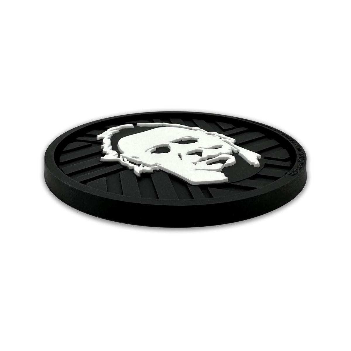 NJECT Officially Licensed Michael Myers Halloween Automotive 3D Textured Silicone Coasters (2.6" Diameter) | Universal Fit for All Cars, Trucks, SUVs & More | Non-Slip Durable | Set of 2