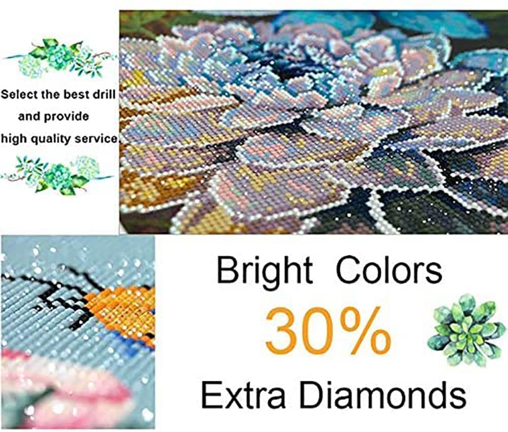 DIYPAINTING DIY 5D Diamond Art Painting by Number Kits for Adults Navy 16X16 inches Full Round Drill Rhinestone Embroidery for Wall Decoration