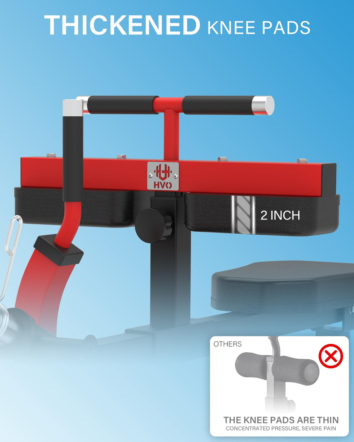 HVO Seated Calf Raise Machine: Calf Machine Home Gym Calf Workout Machine Exercise Equipment