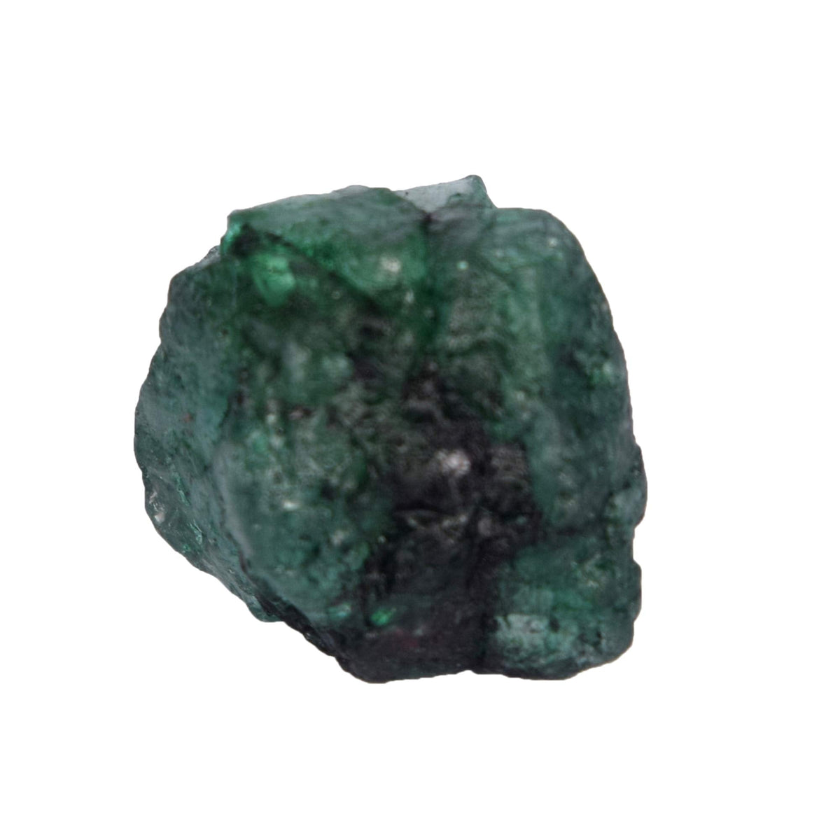 GEMHUB Loose Gemstones Real For Jewelry Making 14.00 Carat Natural Raw Green Emerald Gemstone for Jewelry Pendants