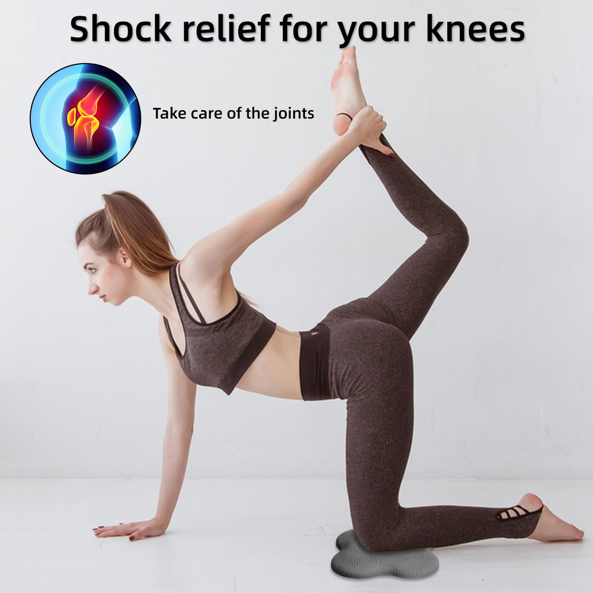 Yflingjie 2 packs Yoga Knee Pad Cushion Extra Thick for Knees Elbows Wrist Hands Head Foam Pilates Kneeling pad Yoga Knee Cushion Thick Exercise Pads for Knees Elbows Wrist Hands Head Foam Pilates