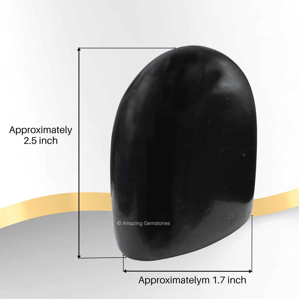 Amazing Gemstone Large Black Tourmaline Crystal Standing Palm Stone - Black Tourmaline Palm Stones &Crystal, A++ Grade Gemstones&Crystals - Healing Crystals & Healing Stones Office Home Decor Gifts