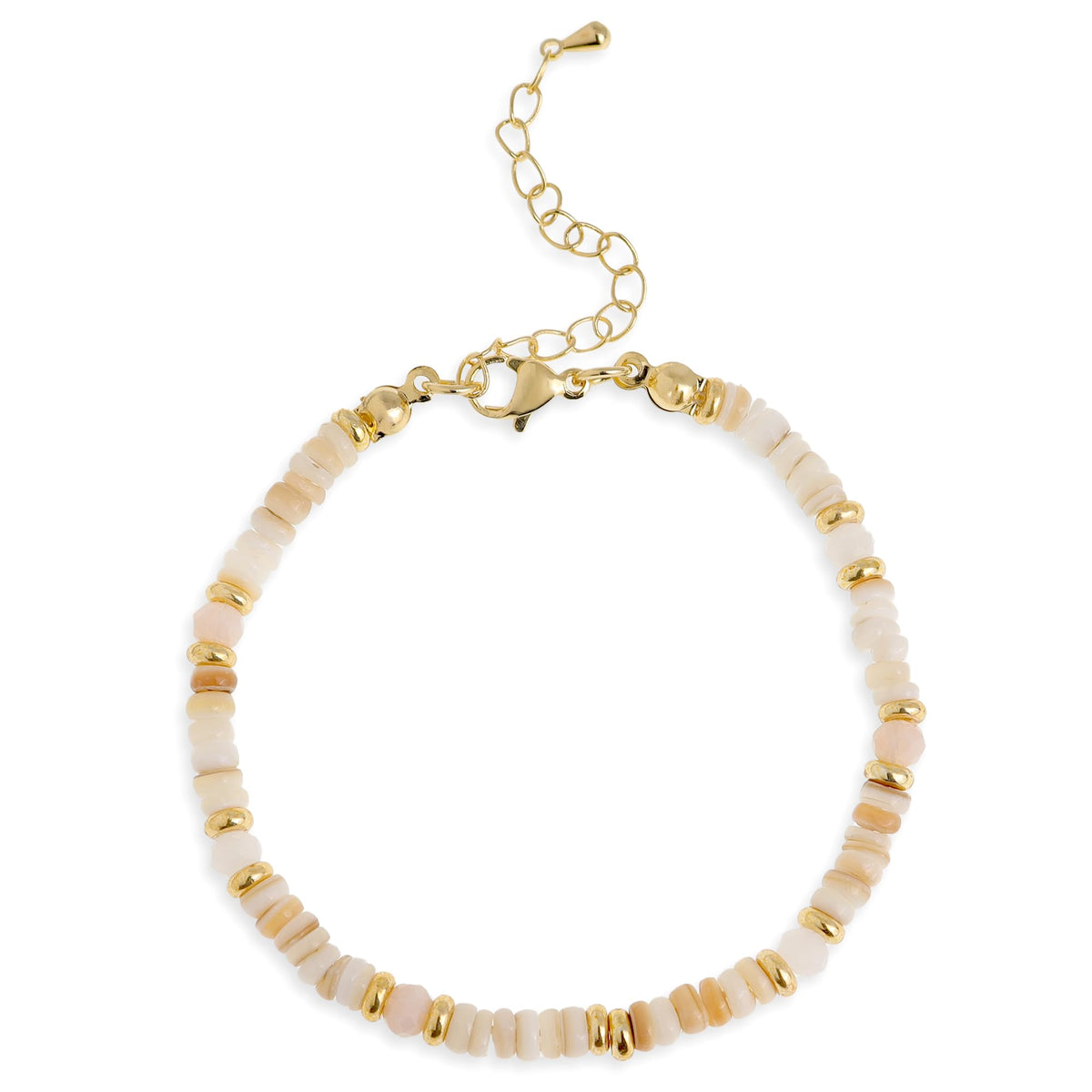 Frigotine Gold Gemstone Agate Beaded Bracelets for Women, Trendy Boho Handmade Crystal Natural Stone Seed Beads Chakra Bracelet Summer Beach Bohemian Jewelry Gift