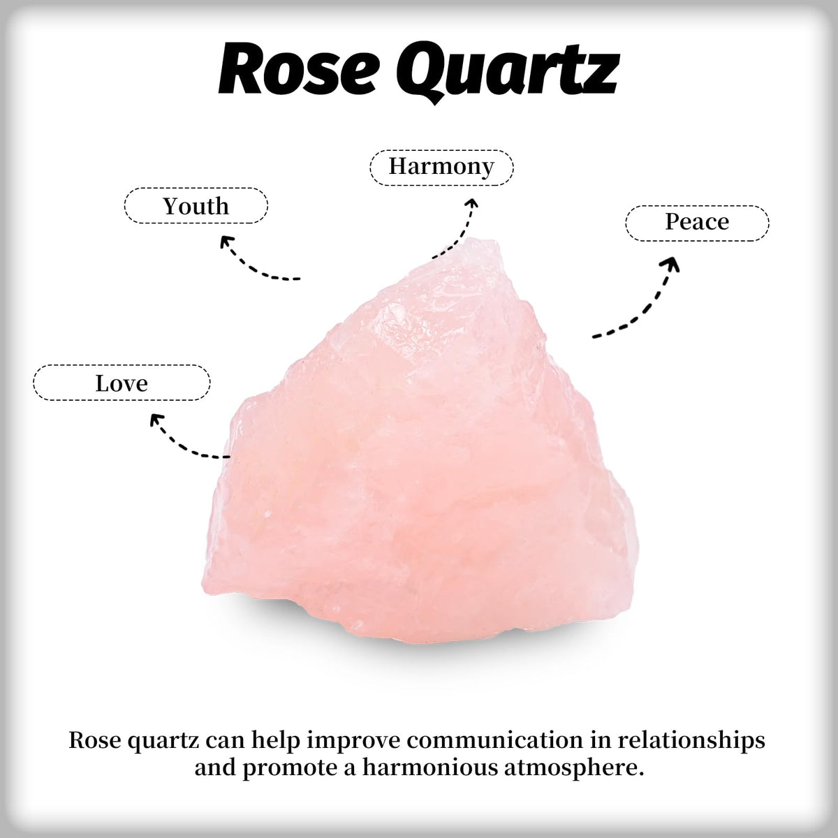 Rose Quartz Raw Stones 1PC, Gemstones Raw Stones and Healing Crystals, Hand Carved Natural Pocket Raw Stone for Decoration Tumbling, Garden(1.18"-1.97")