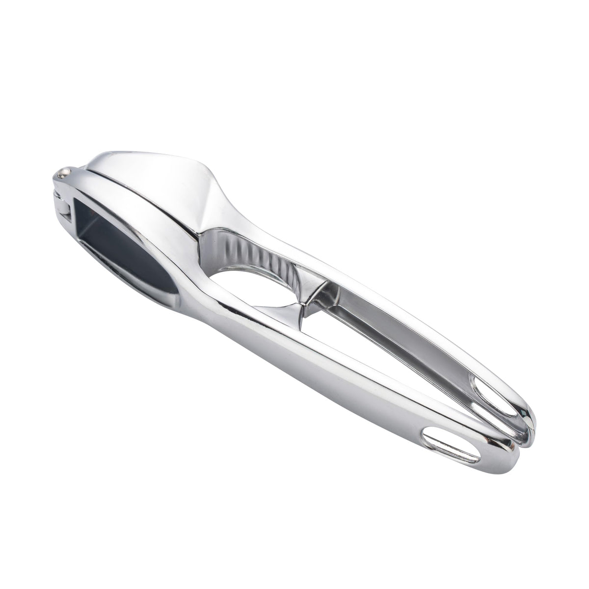 Huakai Kitchen Premium Garlic Press - Zinc Alloy Garlic Press effortlessly crushes garlic cloves, ginger chunks, nuts, and seeds. Comfortable to use and dishwasher safe.