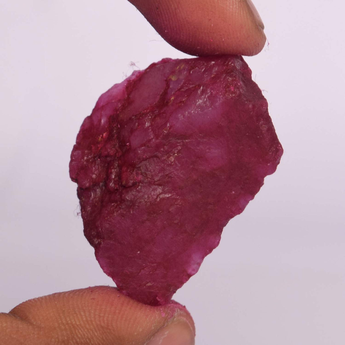 Natural AAA++ Quality Ruby 77.50 Ct Certified Healing Crystal Raw Rough Red Ruby Stone