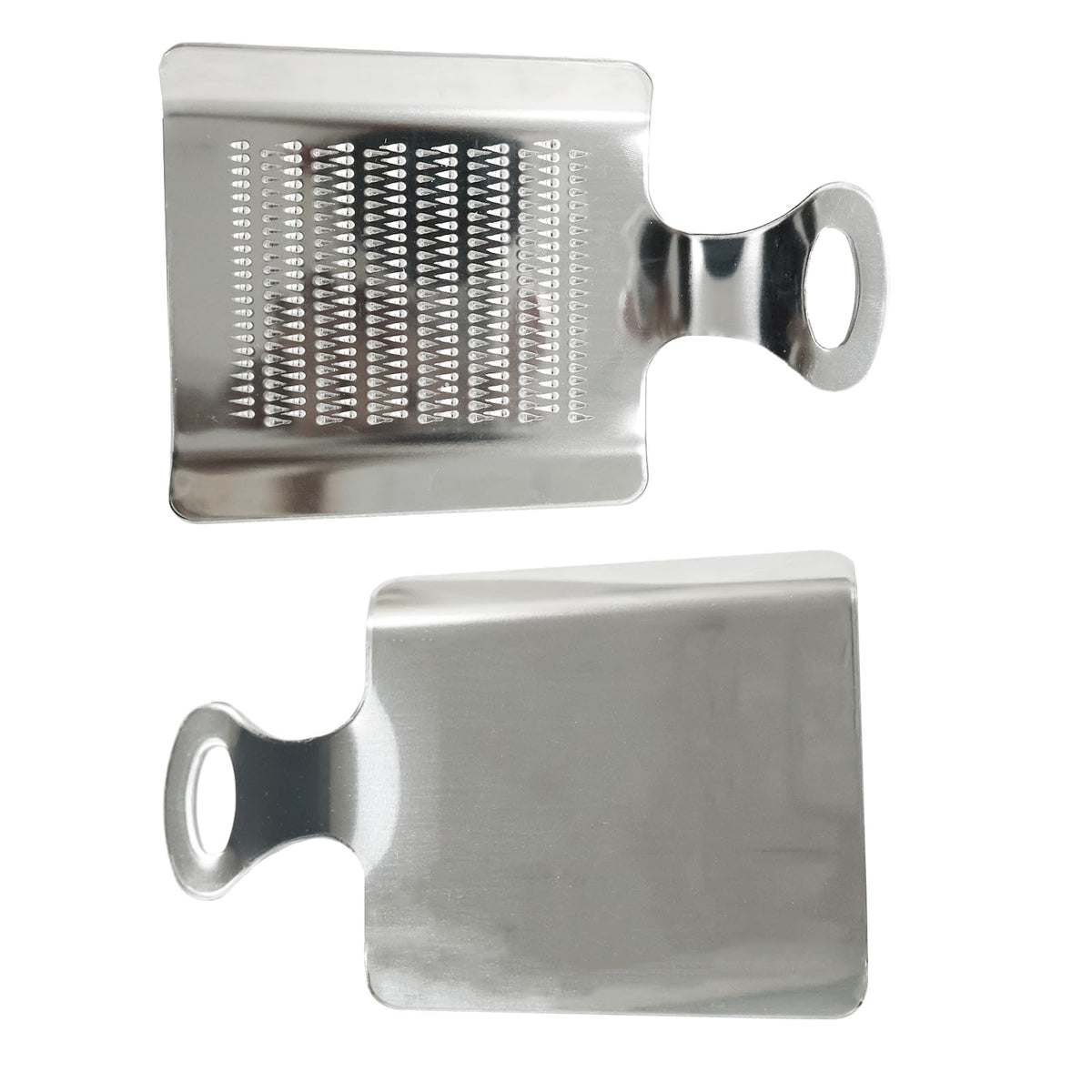 4.3" x 3"Inch Stainless Steel Nutmeg Chocolate Ginger Peeler, Mini Kitchen Grater, Food Grade Spice, Garlic, Wasabi Grater for Baking Cooking Seasoning