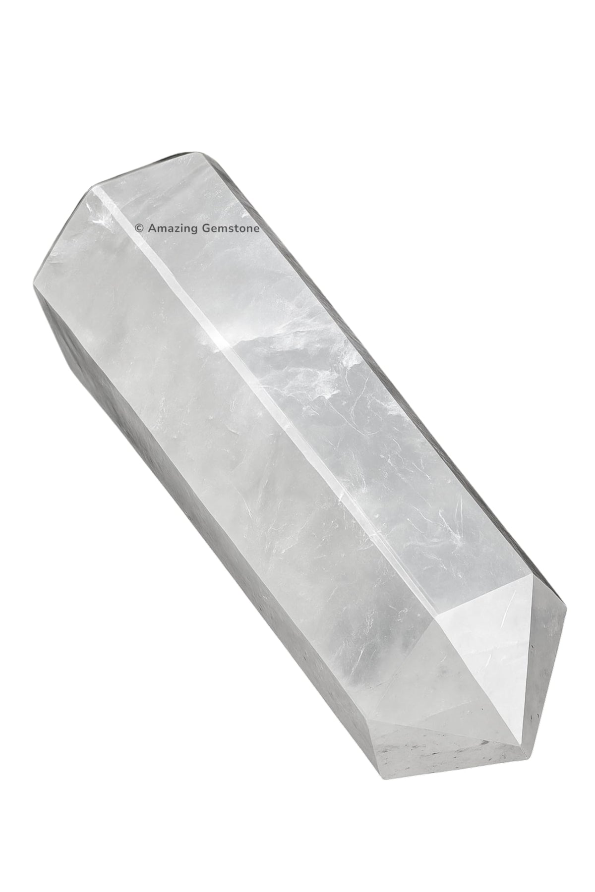 Amazing Gemstone Large Clear Quartz Crystal Towers ~ Natural Healing Crystal Point Obelisk for Reiki Healing and Crystal Grid (5.5 to 6 INCH)