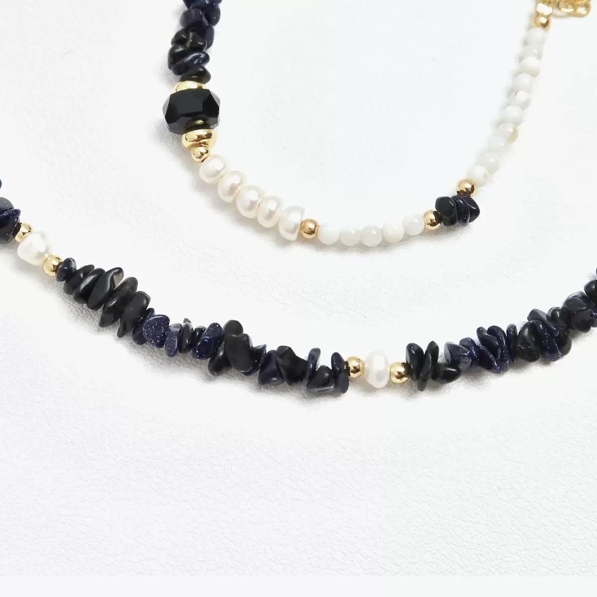 Bracelets for Women Dainty Gold Boho Beaded Bracelets Gifts for Women Mom Lover Friends Colorful Stone Pearl Jewelry Bracelet Trendy Fashion