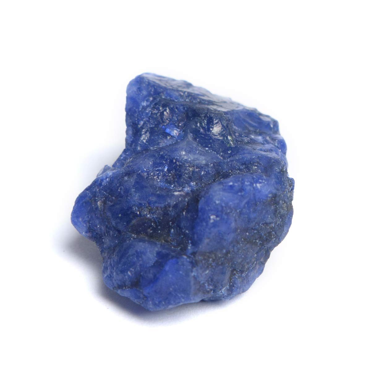 GEMHUB Gemstone Beads Blue Sapphire Rough 66.00 Carat Natural Raw Sapphire Healing Crystal Loose Gemstones for Jewelry