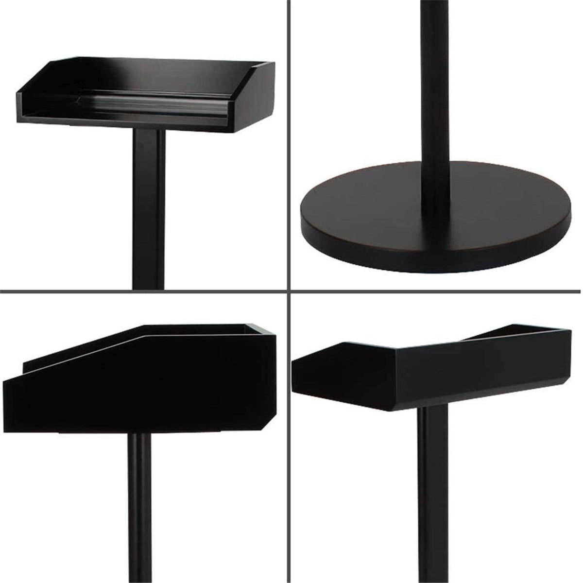 LaseVe Lectern Podium Stand, Lectern Free-Standing Floor Standing Pulpit Hotel Restaurant Entrance Podium Welcome Table Speaking Stage Master of Ceremonies for Church School Presentation
