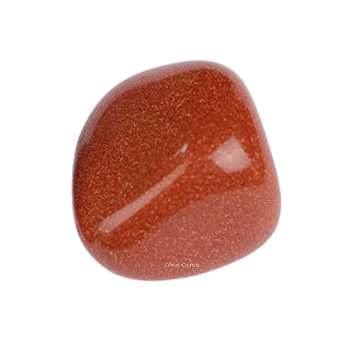 Erliway Red Goldstone Healing Crystal Stones, 1.25-2.0" Large Reiki Healing Gemstones Natural Red Sandstone Tumbled Polished Stones for Energy Witchcraft Therapy Meditation