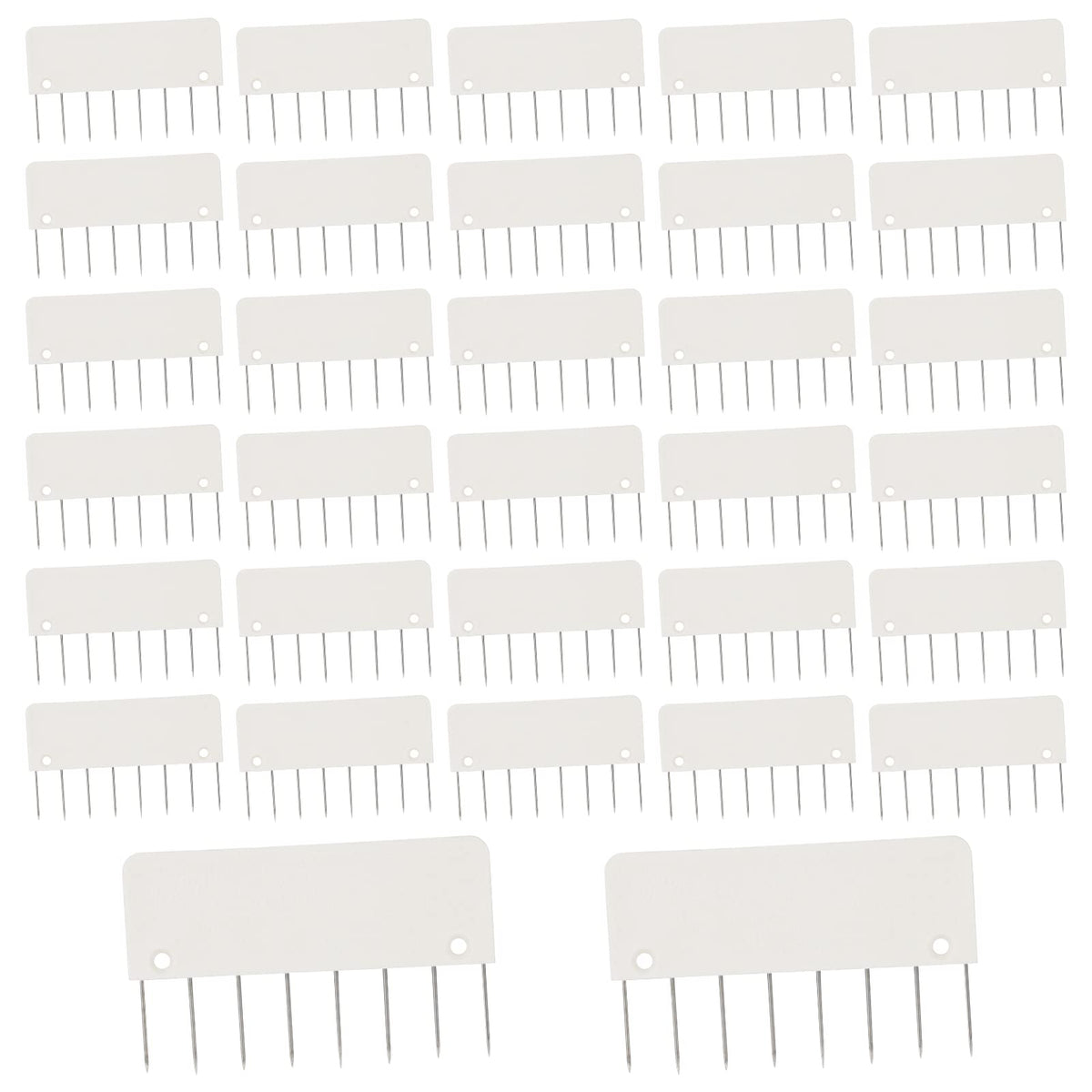 LAMXD 8 Pins Knit Blocking Pins Kit,Knit Blocking Combs – 32 Combs for Blocking Knitting, Crochet, Lace or Needlework Projects – for use with Blocking Mats for Knitting Mat…
