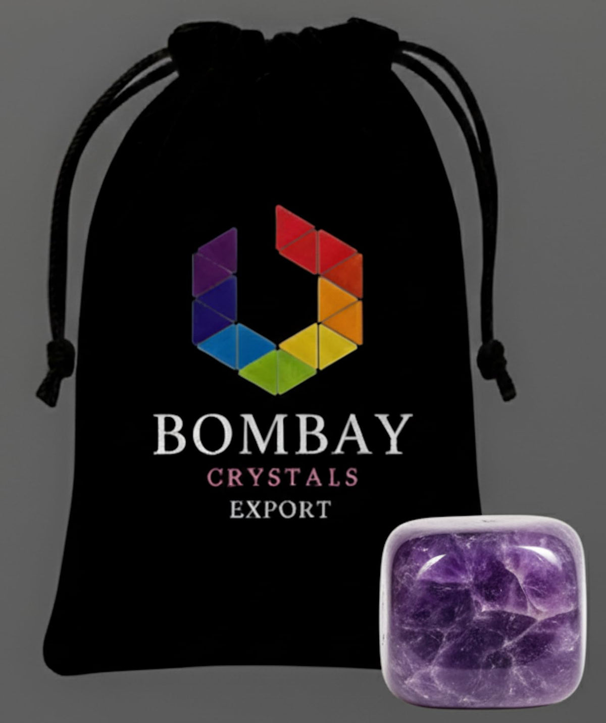 Amethyst Tumbled Stone – Natural Purple Crystal Gemstone for Positivity, Clarity & Balance – Pocket Stone for Meditation, Reiki, Chakra, Yoga & Spiritual Décor