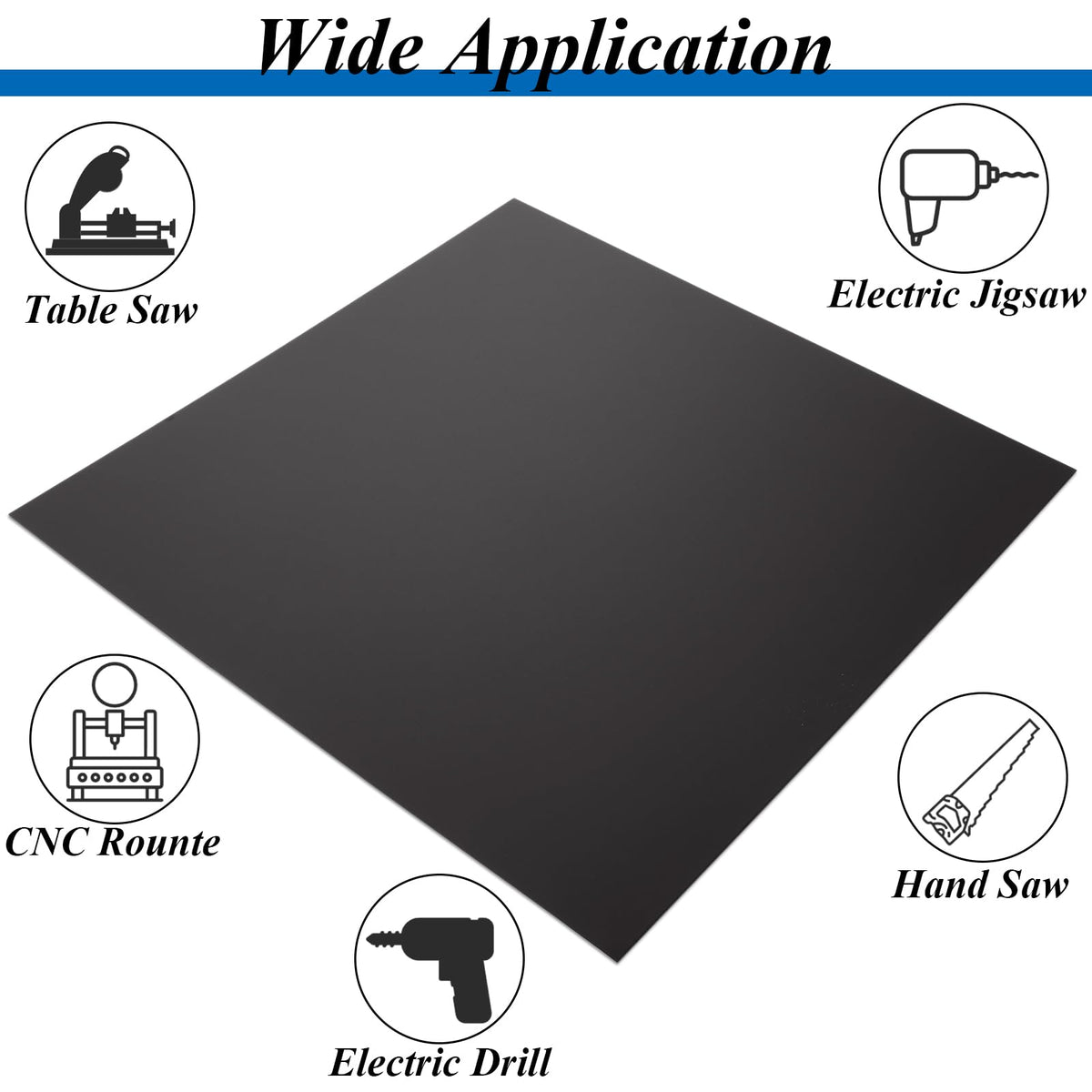 LOYORTY 4PCS 12 x 12 x 1/32 (0.04”) Inch Anodized Aluminum Sheet, Black Aluminum Engraving Blanks, 0.8MM Thin Metal Plates for Laser Engraving, Crafting, DIY, House Decoration