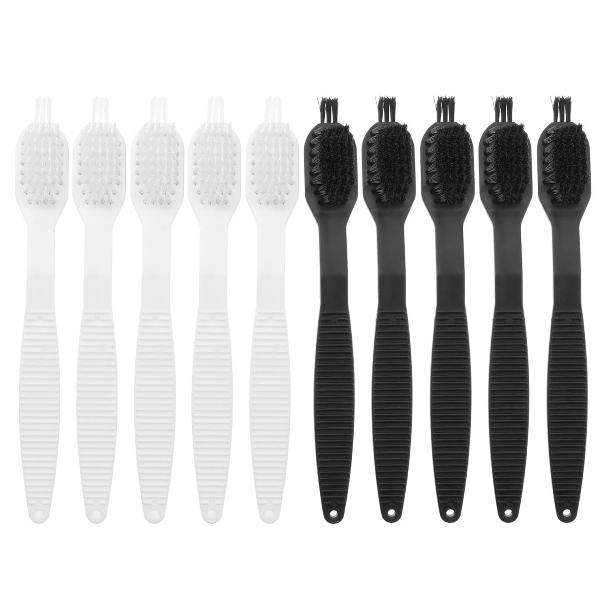 Healvian Kitchen Cleaning Brush Set with Suction Handle Small Nylon Brush for Juicer Blender and Electric Appliance Cleaning Tool 10 Pack