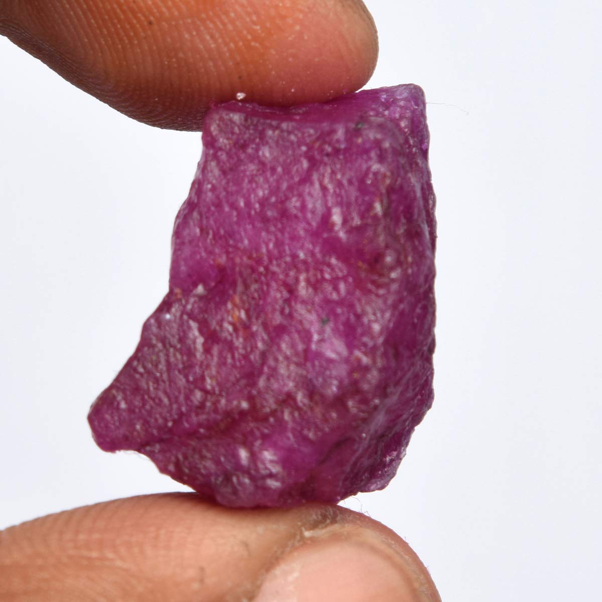 GEMHUB Rough Red Ruby Gemstone 28.50 Ct Natural Raw Rough Certified Red Ruby Stone