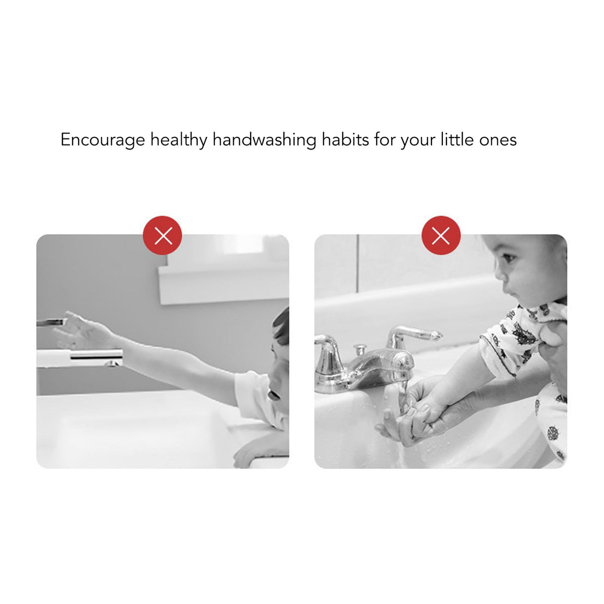 Faucet Extender Sink Handle Extender for Toddlers Kids, Universal Children Cartoon Faucet Extender, Faucet Handle Extender Faucet Extension Attachment Bathroom Sink Accessories