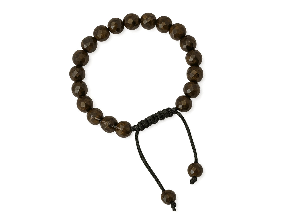 Amazing Gemstone Bronzite Bracelet for Women - Chakra Mens Bracelet Protection Crystals and Healing Stones - Blessing Bracelet Spiritual Meditation Gift Christmas Stocking