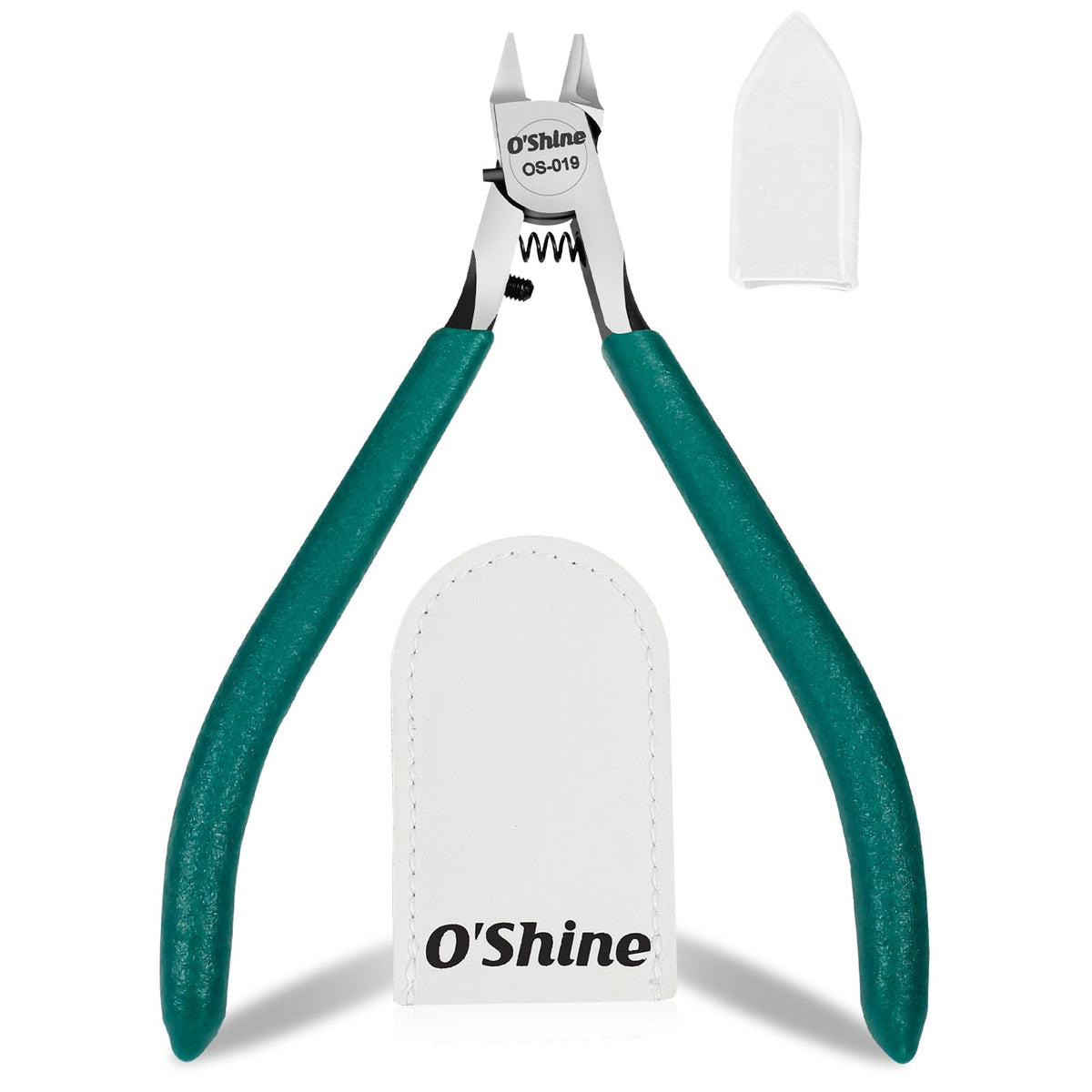 O'Shine Advanced Single-Edged Sprue Cutter, Single Blade Gundam Gunpla Model Nipper, Precision Plastic Kit Hobby Flush Clipper, Premium Plastic & Leather Sheaths Included