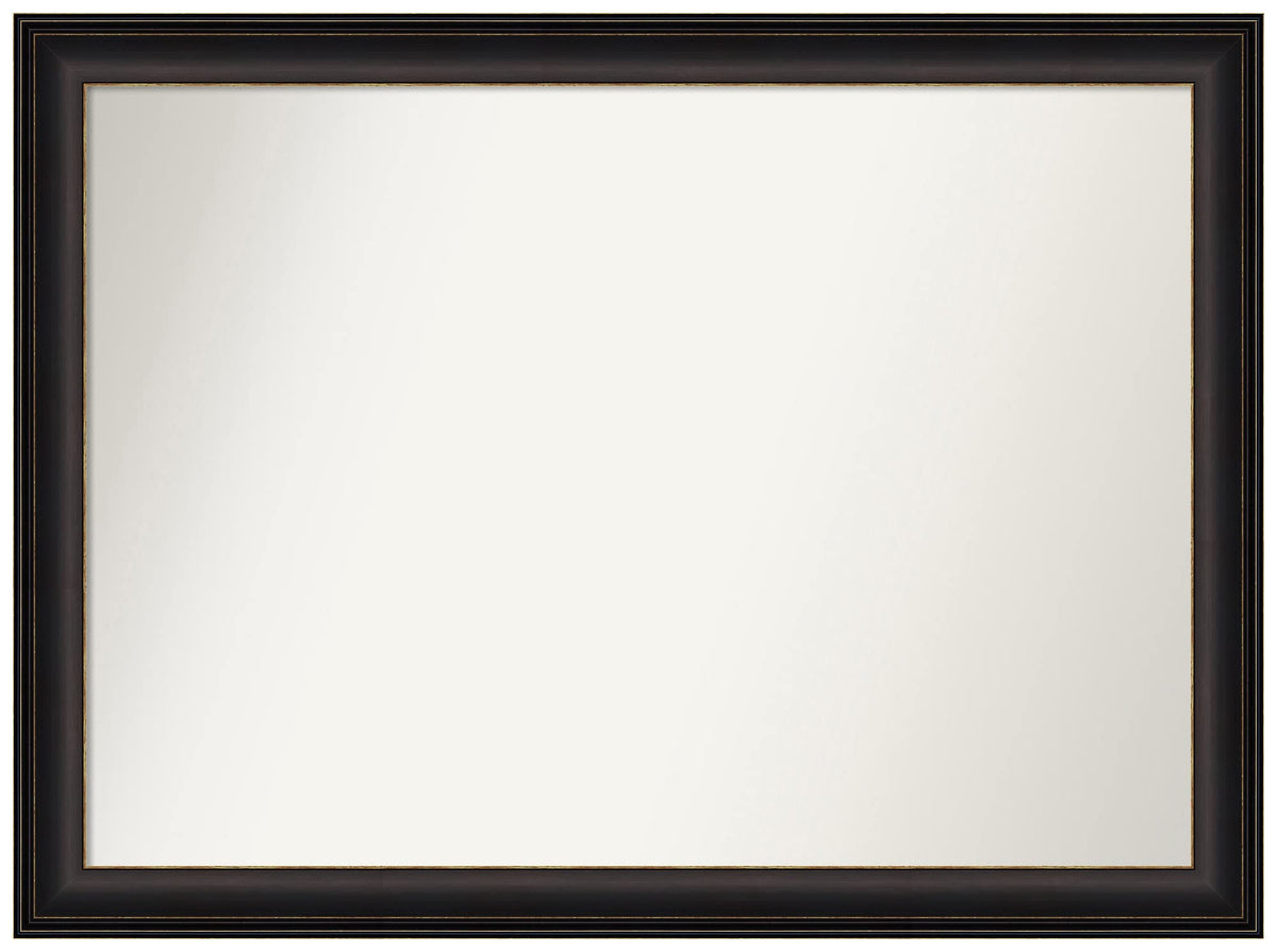 Amanti Art Bronze Wall Mirror 32x43 Trio Oil Rubbed Bronze Rectangle Bathroom Mirror for Wall Decor Living Room, X-Large Traditional Frame, Hangs Horizonally and Vertically, Bathroom Decor,