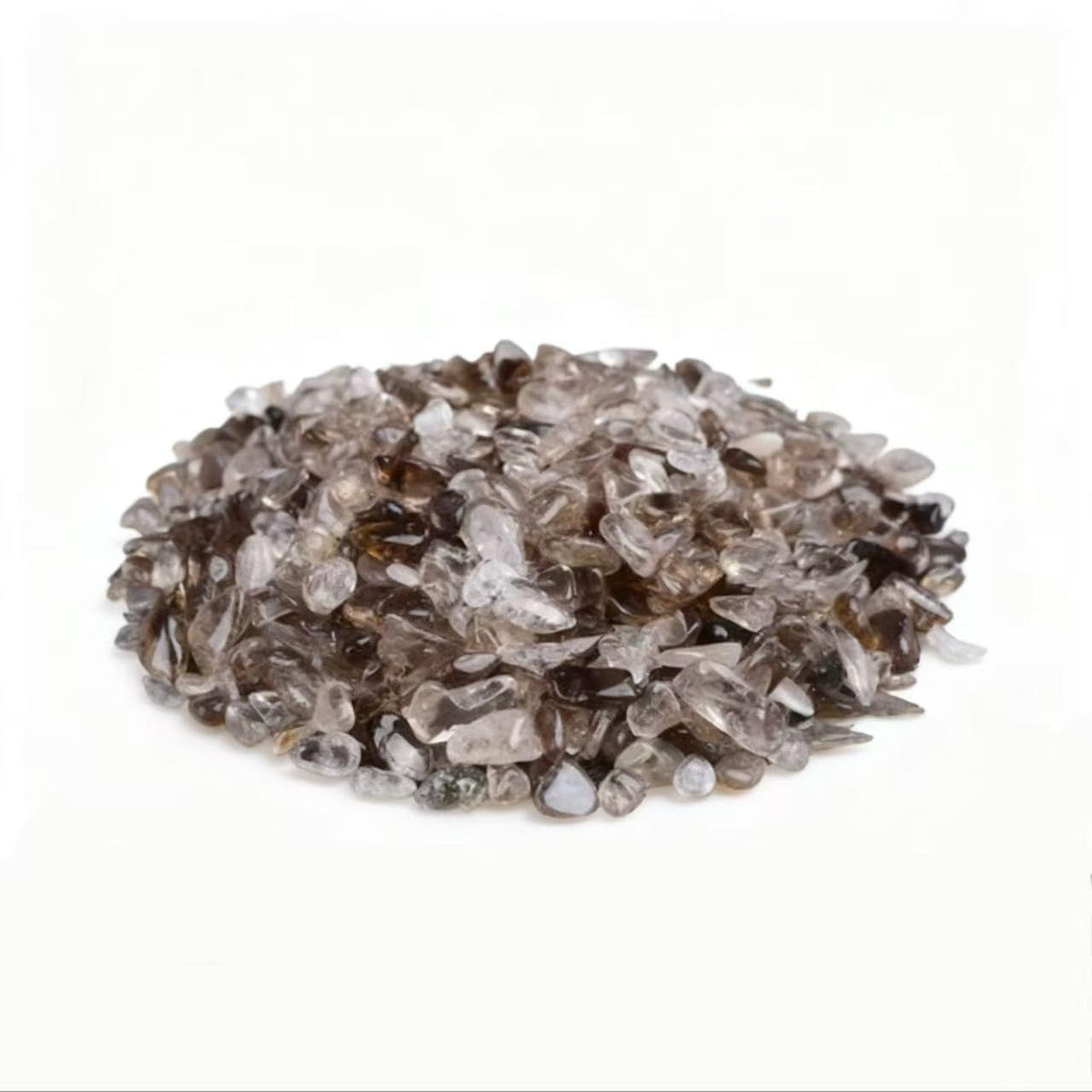 Sulanvi Bulk Raw Crystals - Beginner DIY Healing Crystal Set, 0.6-1.2” Natural Unpolished Gemstones for Terrarium, Meditation, Tarot, Grids, Aroma Stone, 0.45lb (Smoky Quartz-S)