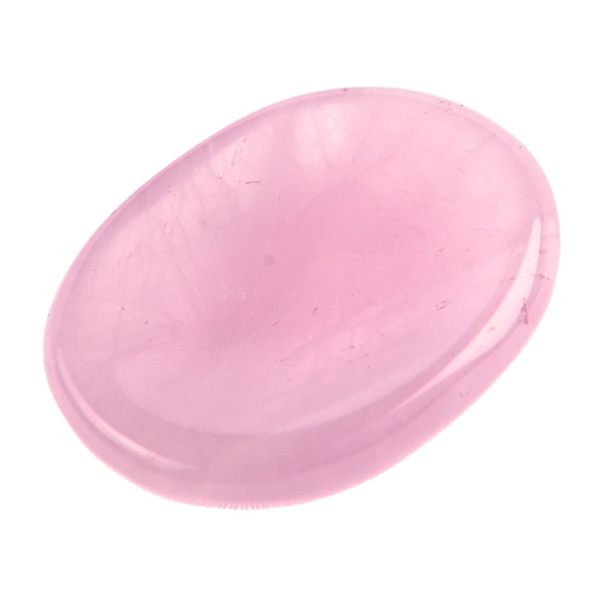 Anaya Agate Rose Quartz Worry Stones Certified Crystal Thumb Worry Stone for Anguish, Relaxing and Soothing Balance Stones for Meditation, Stress Relief Crystals and Healing Stones for Men, Women