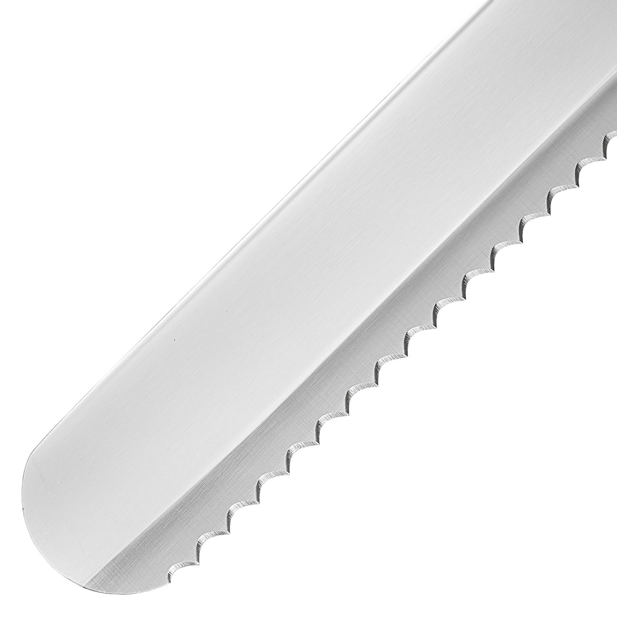 KUTLER Professional 12-Inch Bread Knife and Cake Slicer with Serrated Edge - Ultra-Sharp Stainless Steel Cutlery
