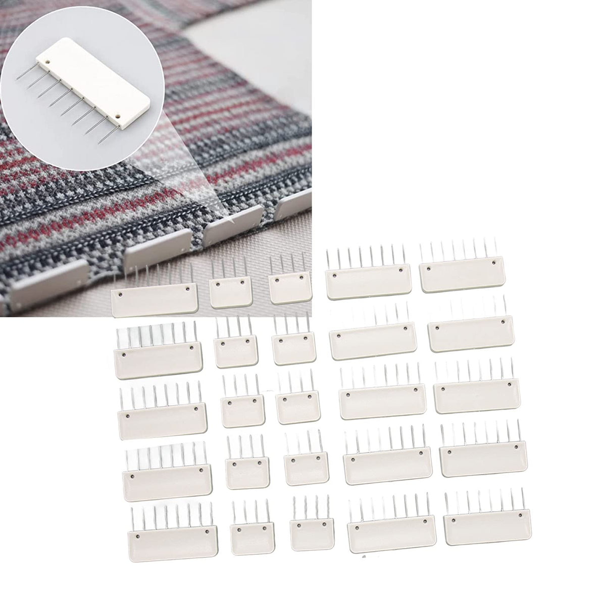 Knit Blocking Pins Kit, Knit Blocking Combs for Crochet Needlework Projects