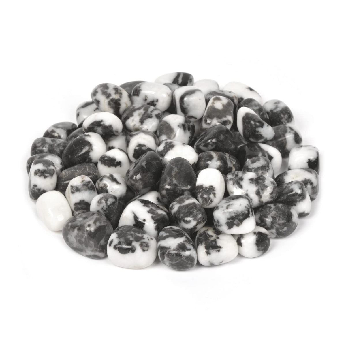 Zebra Jasper Polished Chips Crushed Tumbled Stone Crystal Healing Embellishments 100 grams