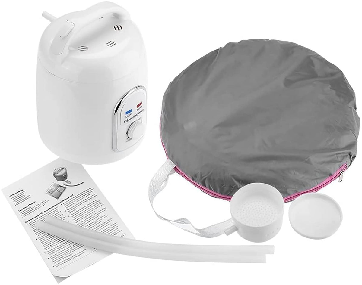 U5GAAALPPQ9 Portable Personal Home Steam Sauna 1.5L Sauna Steamer Full Body Sauna Tent Portable Personal Spa Indoor Body Slimming Therapy.