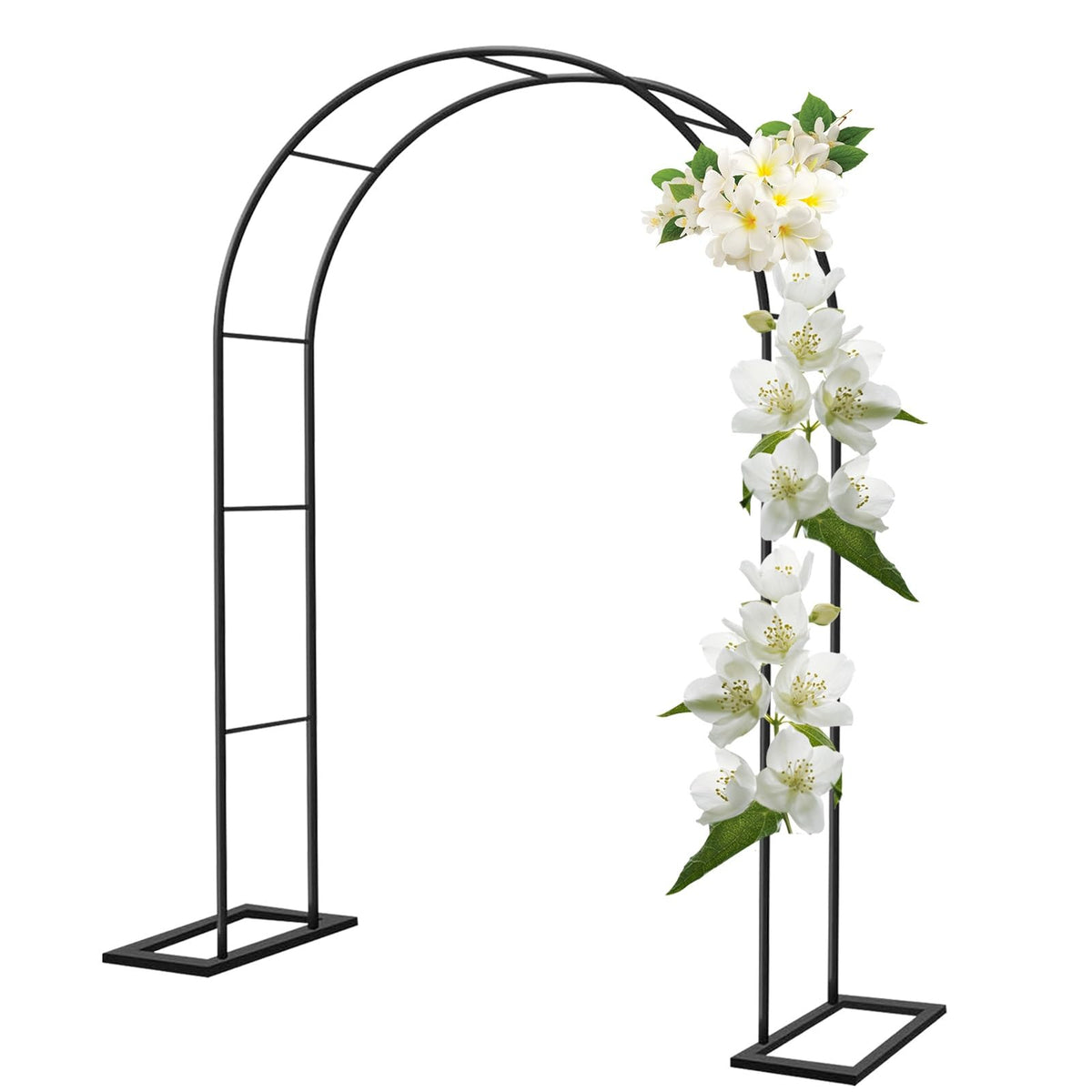Metal Garden Arch Pergola Trellis for Climbing Plants Wedding & Event Decor Roses Bridal Party Backdrop Stand Flower Arch Arbor Outdoor Garden Trellis for Various Climbing Plants 2