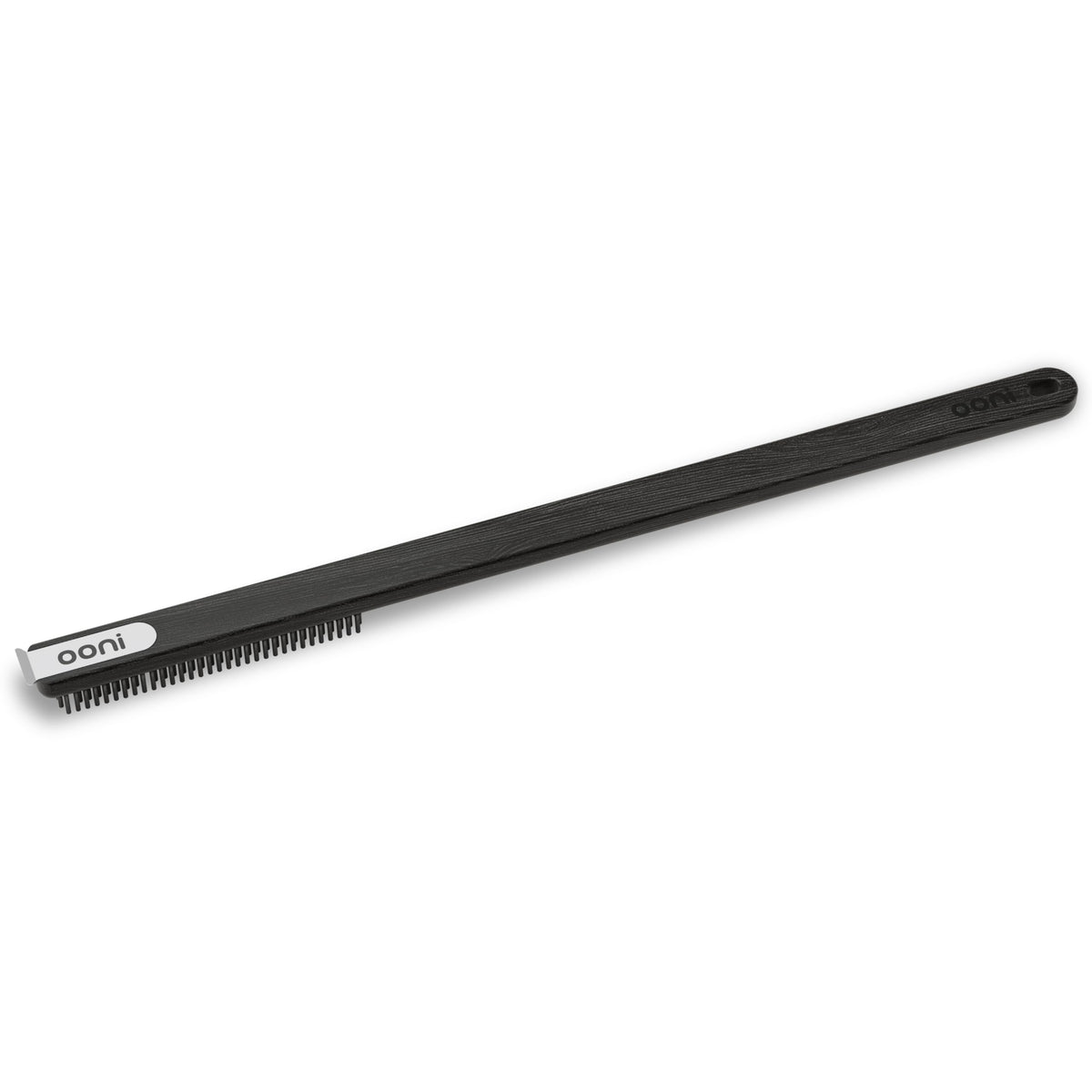 Ooni Wire Brush & Scraper – BBQ and Pizza Stone Cleaner, Grill Cleaner, Outdoor Cooking Tools, Barbecue Utensils - Long Handle