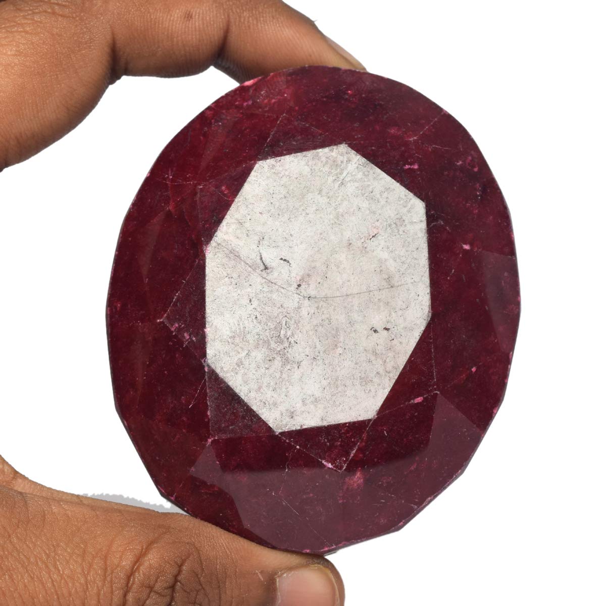 GEMHUB Rare Huge Museum Grade Red Ruby Approximately 1234.00 Ct Collectible Ruby, Natural Certified Red Ruby Gemstone