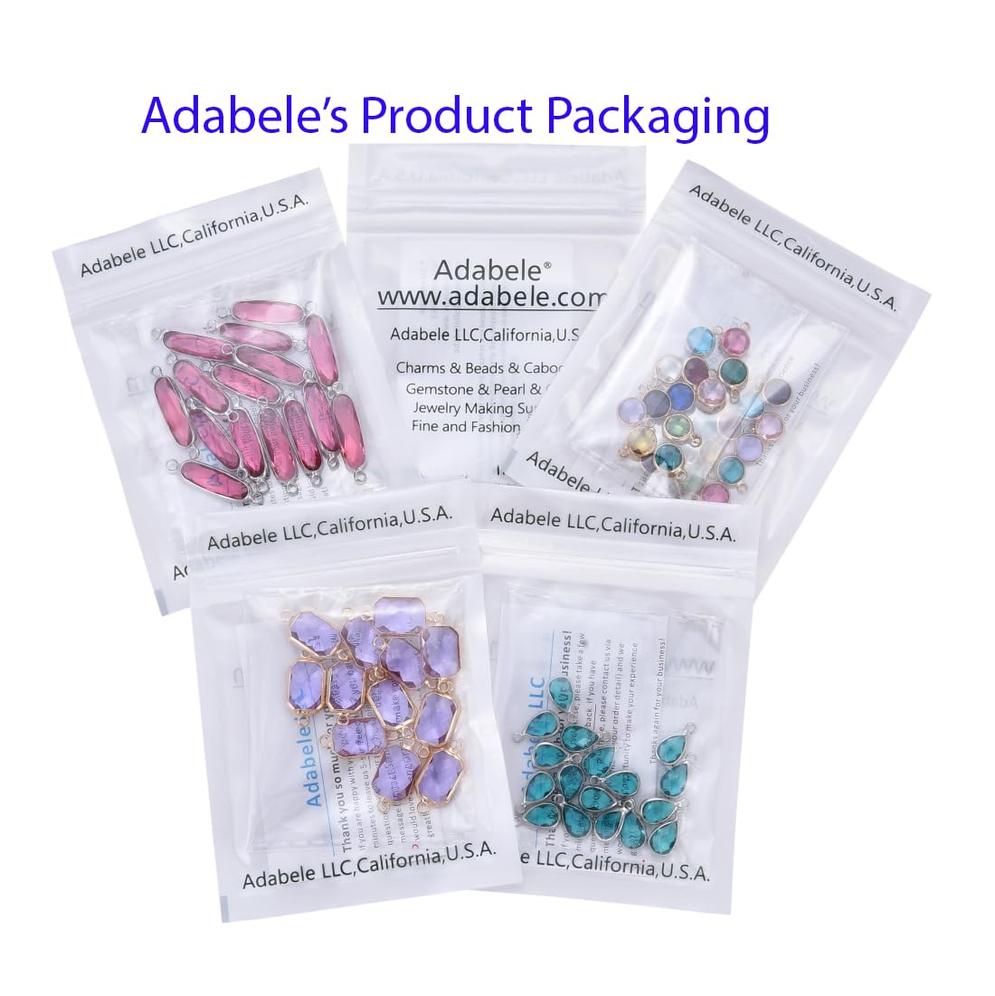 1 Set Adabele Grade A Mixed Birthstone Connector Links 8mm Austrian Crystal Bead 18K Yellow Gold Plated (12pcs) for DIY Craft Jewelry Making CCP29