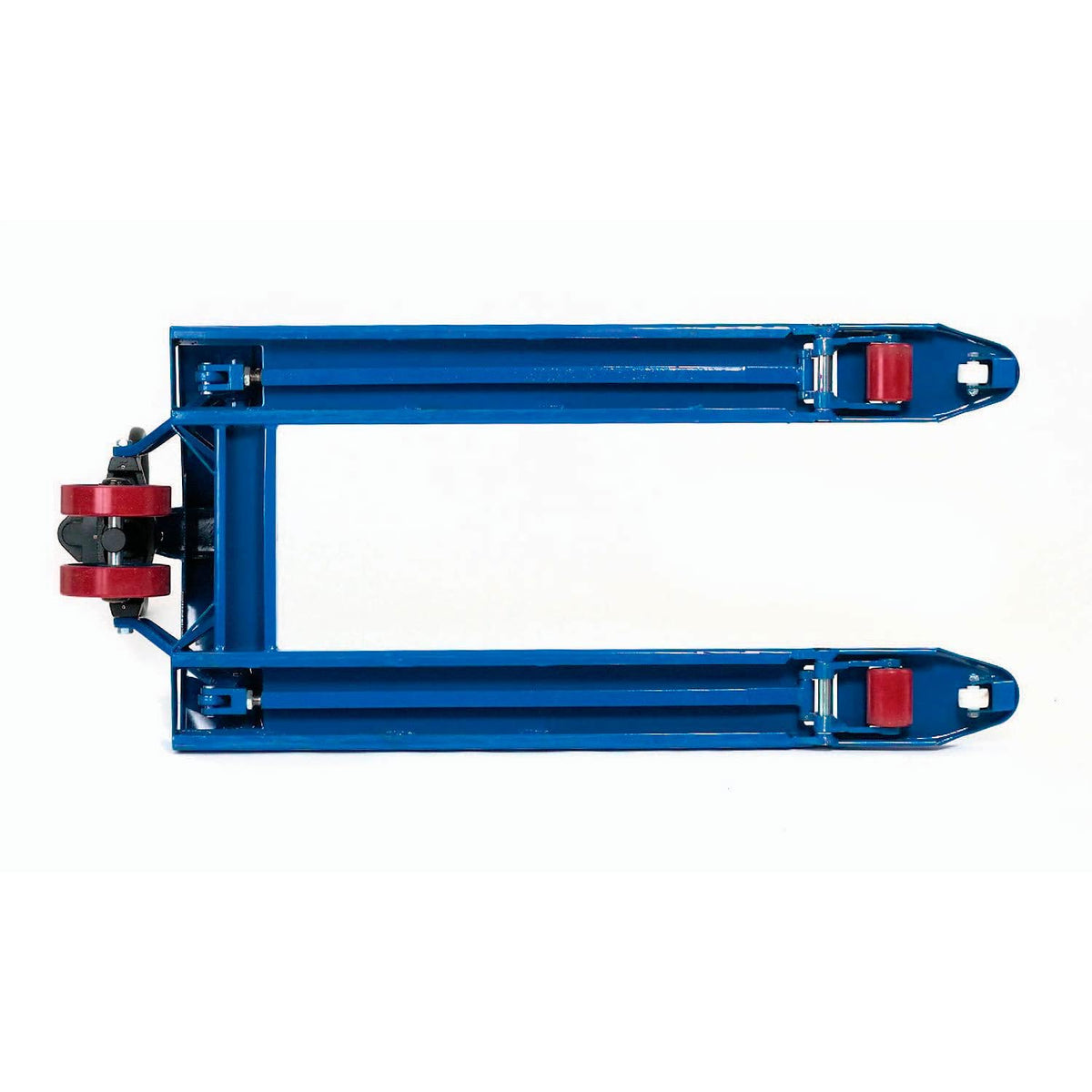 Global Industrial High Capacity Narrow Fork Pallet Jack Truck with 21" W x 36" L Forks, 6600 Lb. Capacity, Manual Pallet Truck for Warehouse, Manufacturing and Retail