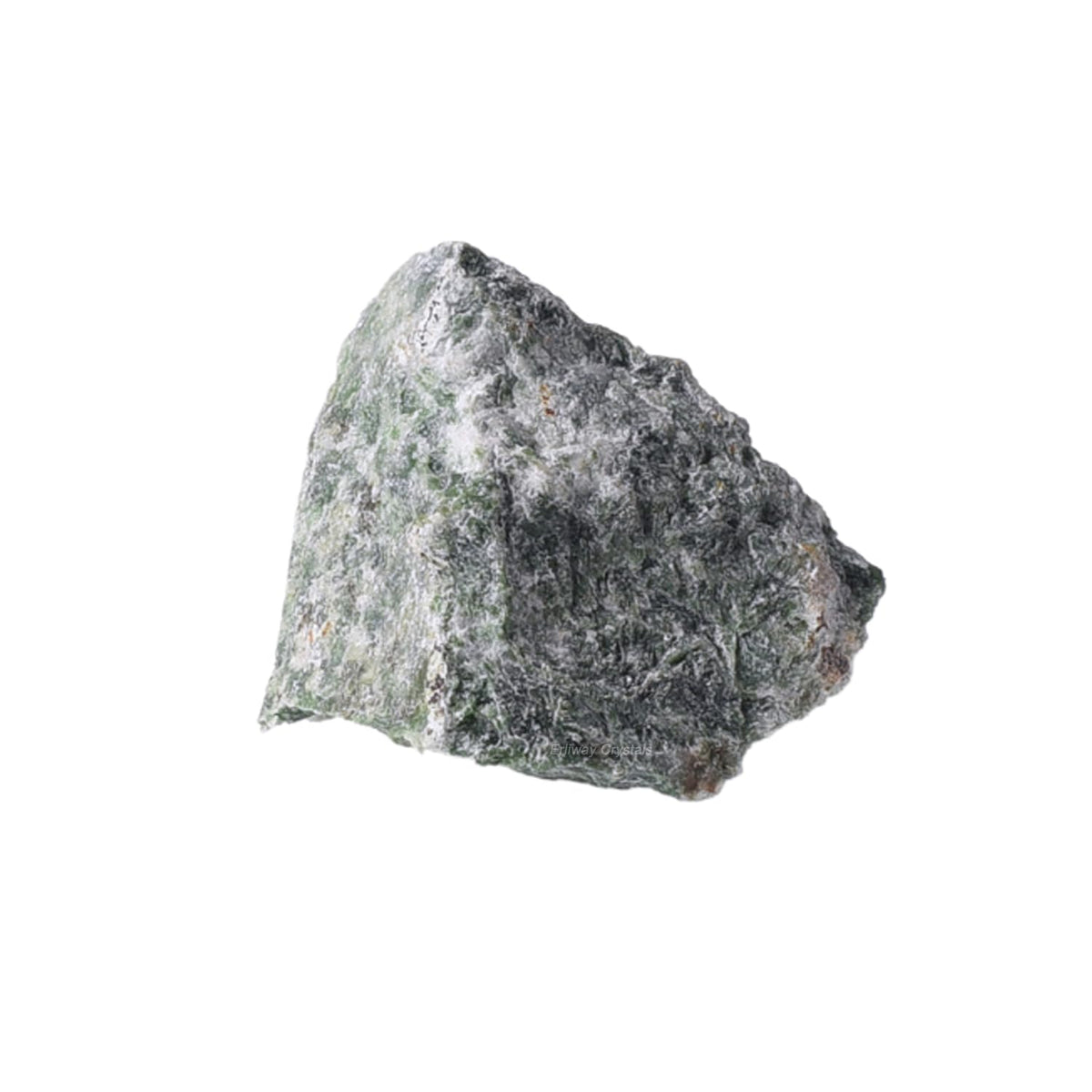 Erliway 1.25-2" Natural Green Dot Jasper Raw Stone and Healing Crystals, Rough Green Dot Stone for Tumbling, Cabbing, Fountain Decor, Raw Crystal and Healing Stones for Polishing, Wicca & Reiki