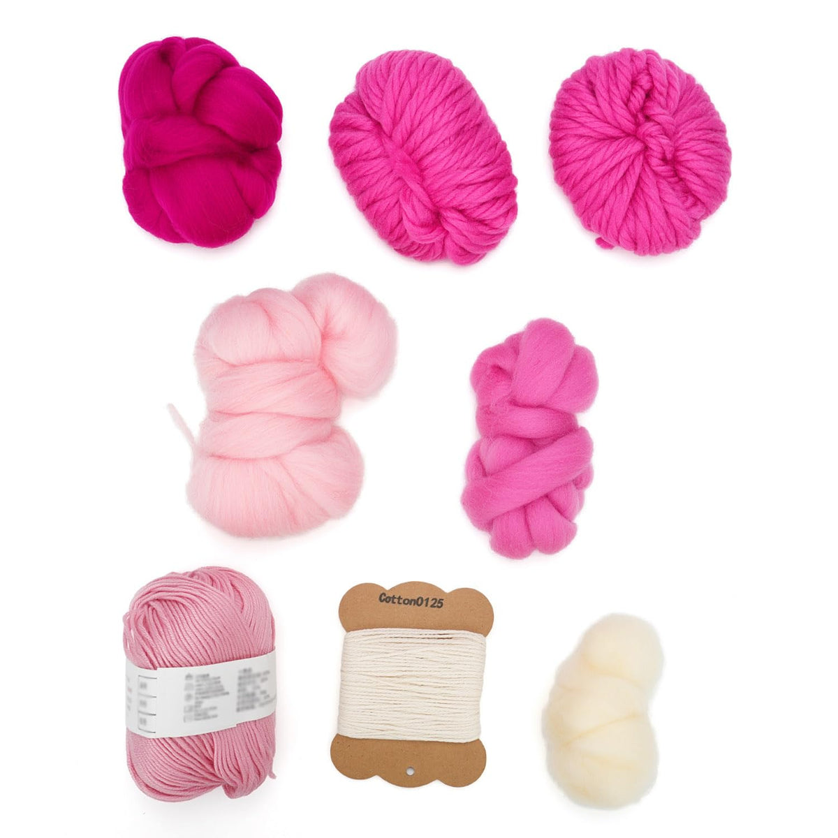 Weaving Loom for Beginners and 1 Set of Weaving Works Complete Yarn Kit with Detailed Friendly Instructions, Parents and Children in The Holiday Experience Weaving Brings Fun Pink