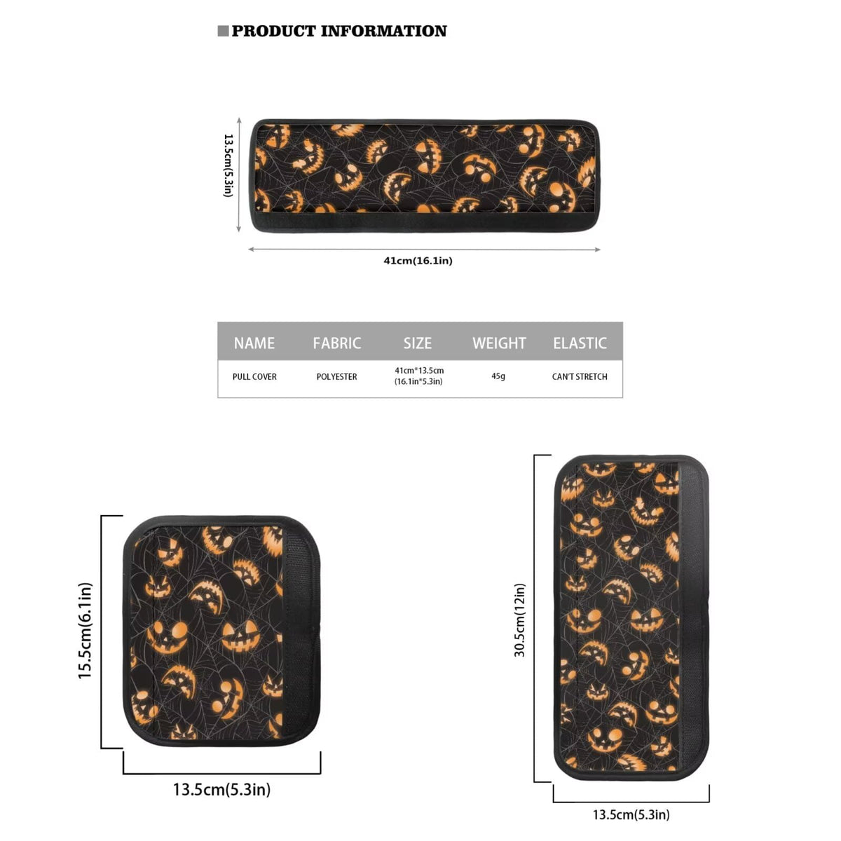 Yatixapu Halloween Refrigerator Door Handle Covers Set of 6, Appliance Handle Covers Fits Kitchen Refrigerator Microwave Oven Or Dishwasher, Protect Antiskid Washable Decor Cloth