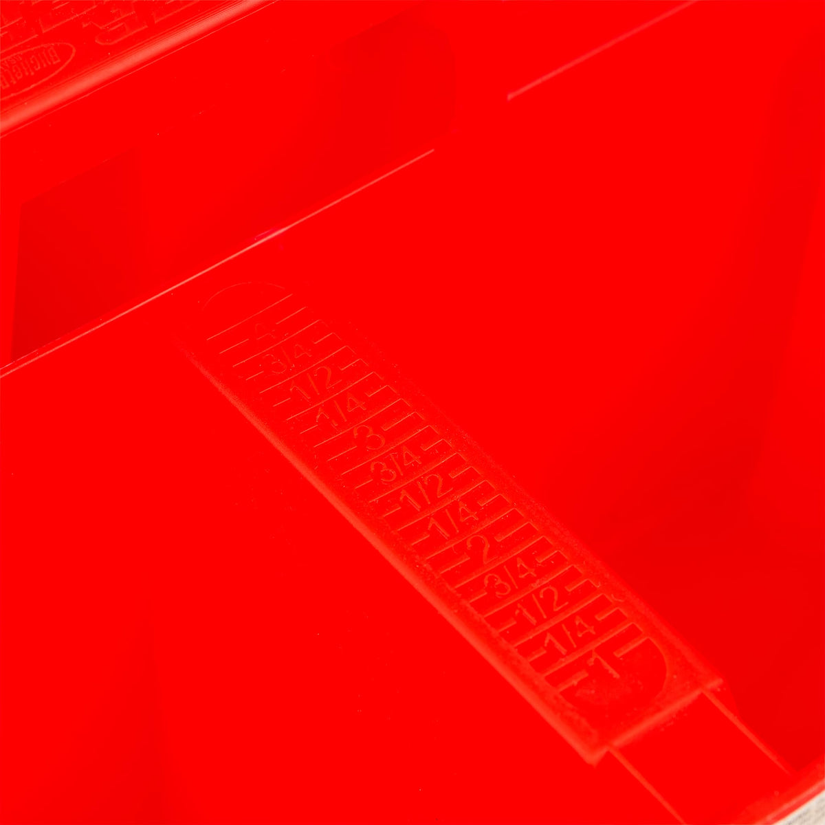 Bucket Boss - Super Stacker Small Parts Organizer, Bucket Organization (15054), Red