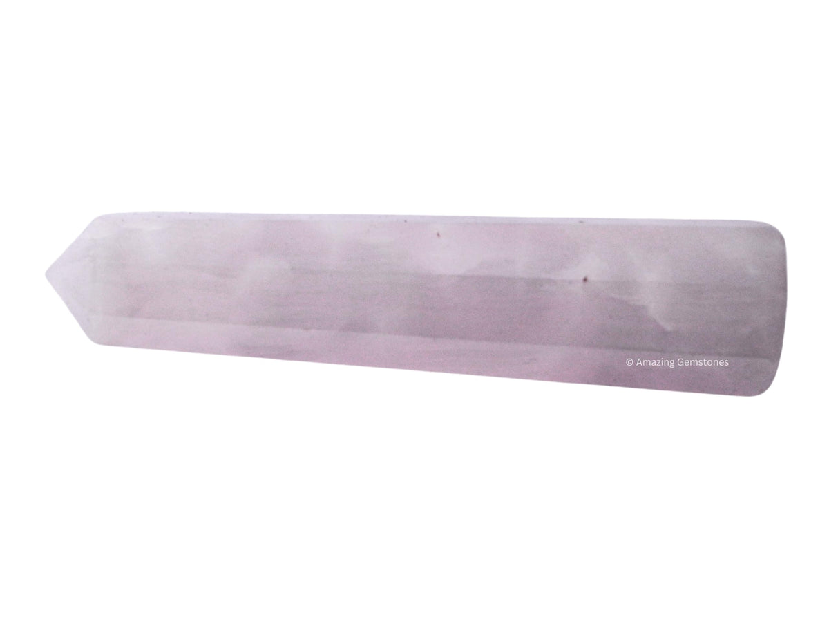 Amazing Gemstone Pink Calcite Crystal Towers ~ Natural Healing Crystal Point Obelisk for Reiki Healing and Crystal Grid (3" to 4" INCH)