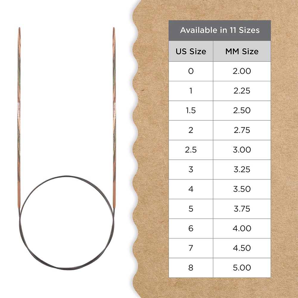 Knitter’s Pride Terra Fixed Circular Needles 10"" (25cm) – US Size 5 (3.75mm)