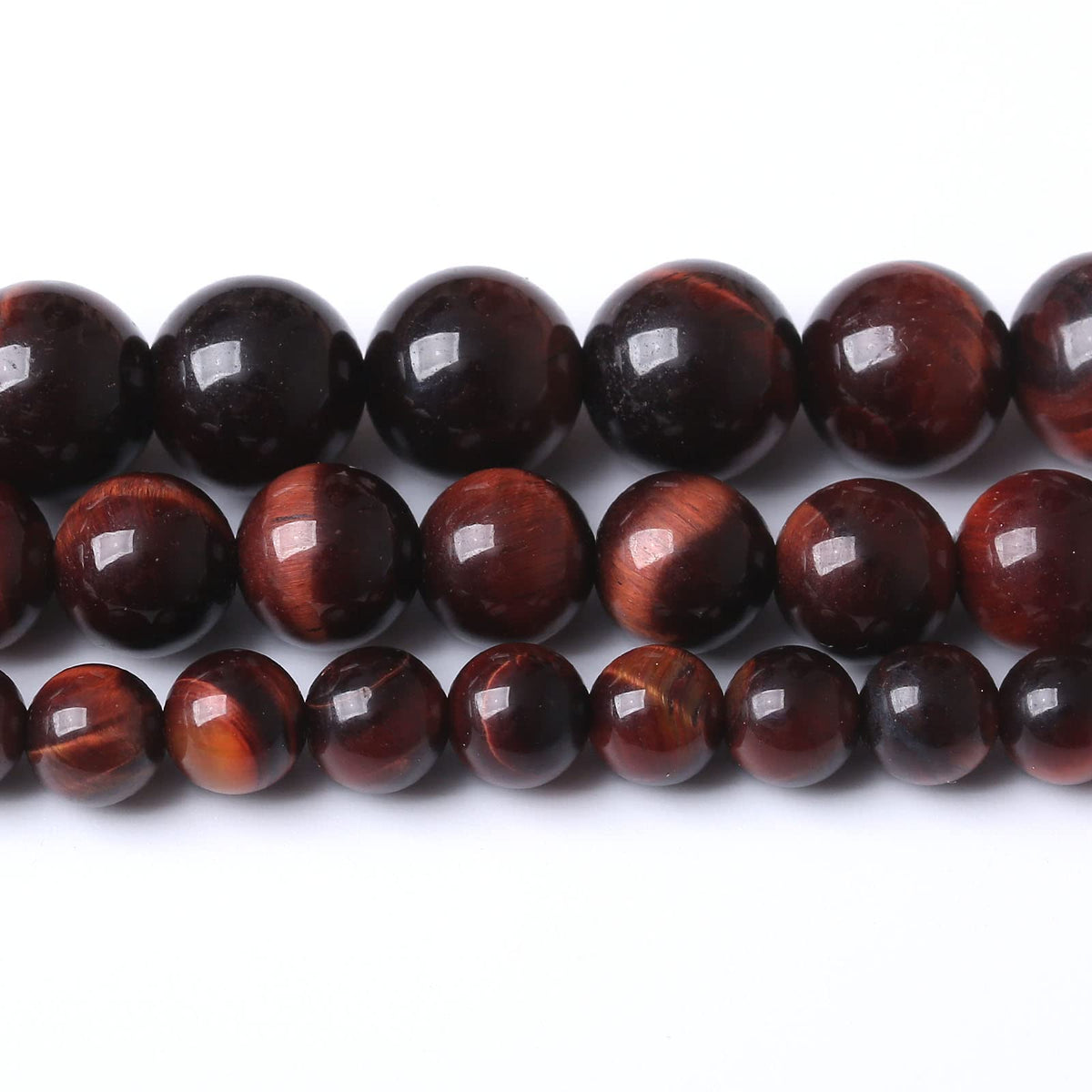 60PCS 6MM AAA Rose Red Tiger Eye Stone Beads Natural Gemstone Bead Crystal Healing Energy Jewelry Making DIY 15 inches